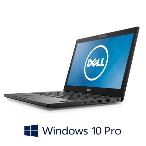 Laptop Dell Latitude 7280, i5-6300U, 8GB DDR4, 256GB SSD, 12.5 inci, Win 10 Pro